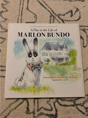 A Day in the Life of Marlon Bundo - Illustrated Children’s Book (White Cover)